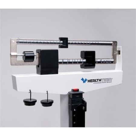 Gf Health Products Physician Mechanical Beam Scale with Wheel HT485